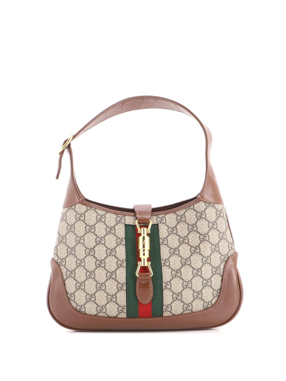 Gucci Jackie Hobo Gg Coated Canvas #364612G22B